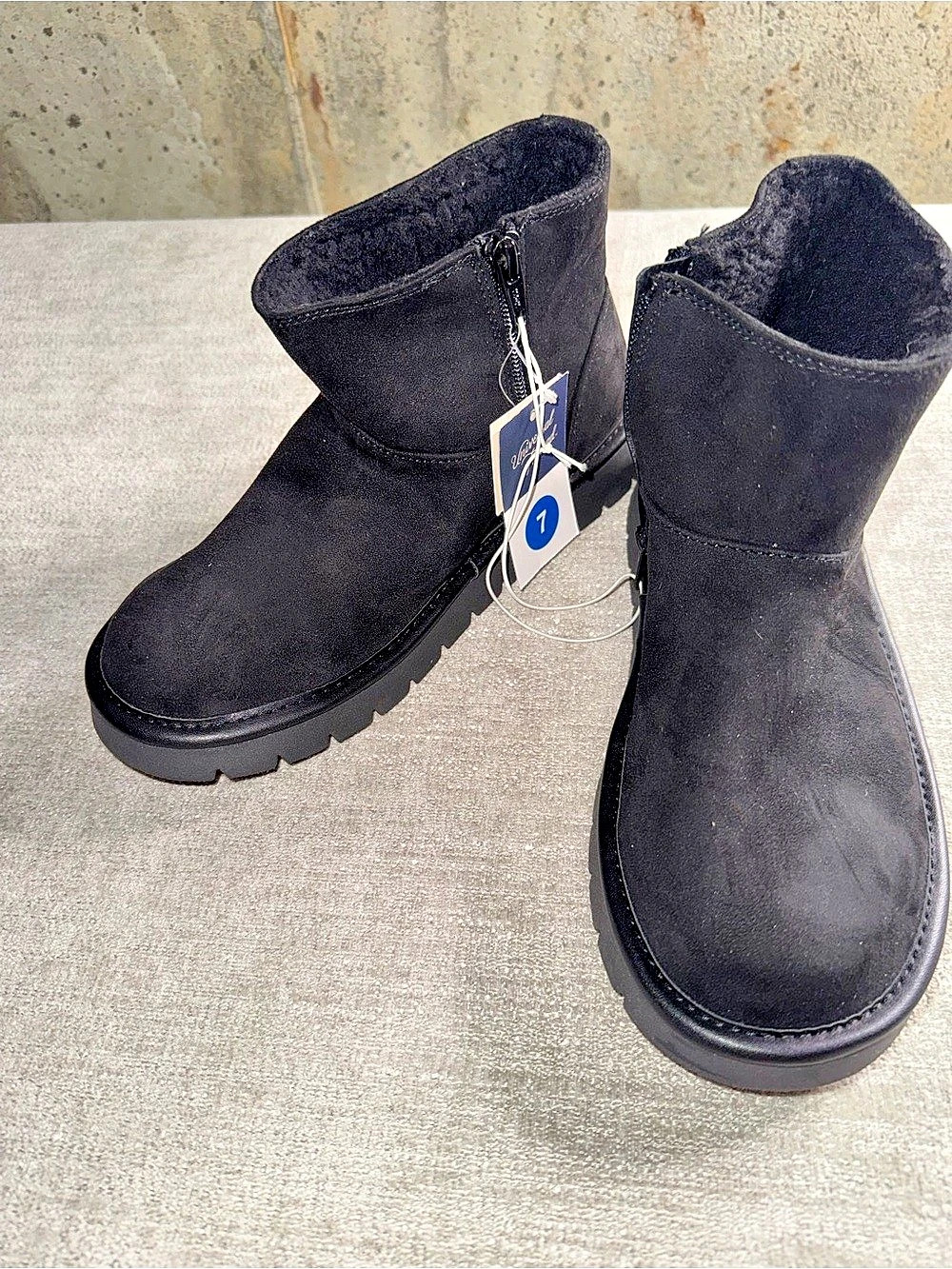 Universal Thread May Black Memory Foam Ankle Boots Women’s 7 NWT